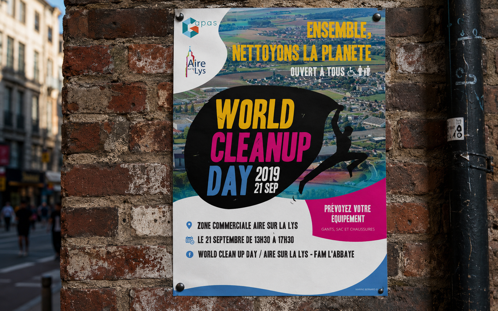 Affiche World Cleanup Day 2019